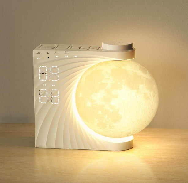 Réveil Lumineux Apaisant : Profitez d'un réveil en douceur avec une lumière simulant le lever du soleil et des sons relaxants. Créez une ambiance sereine pour un réveil harmonieux et une journée bien commencée.